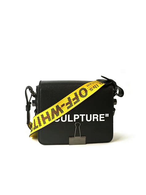 off white sculpture bag replica|off white binder bag.